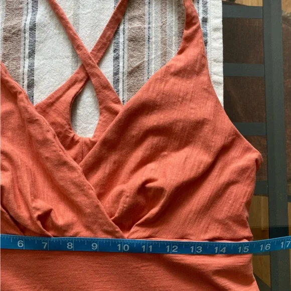 Patagonia Orange Amber Dawn Dress - Picture 11 of 14